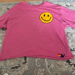 Pink aviator nation shirt